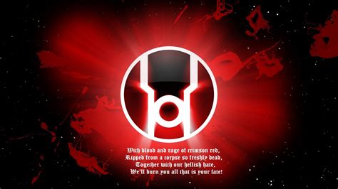 red lantern corps|juramento de linterna verde.